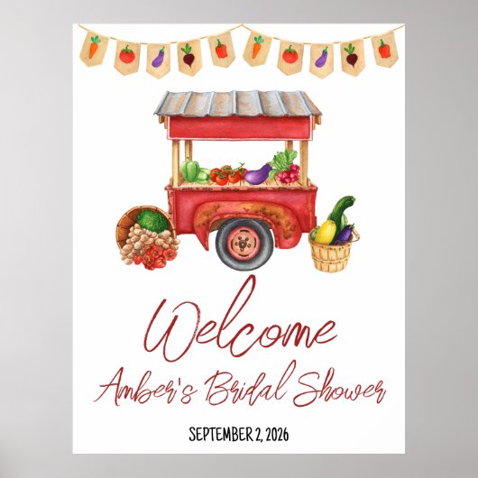 マーケットからお相手は卒業！ ウェルカムサイン ポスター (正面)