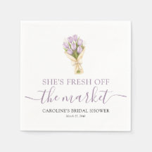 マーケットからお花を摘んだようなフレッシュなチューリップのブライダルシャワー