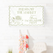 マーケットから届いたてのウェルカムサインバナー 横断幕 (インサイチュ)