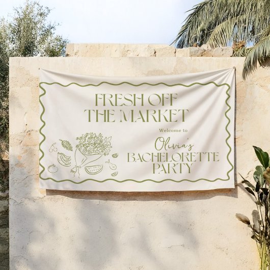 マーケットから届いたてのウェルカムサインバナー 横断幕