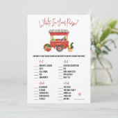 マーケットから消えた彼女！あなたの鞄の中は？ゲーム 招待状 (スタンド正面)