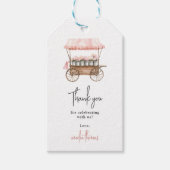 マーケットから消えた！ ブライダルシャワーのギフトタグ ギフトタグ (正面)