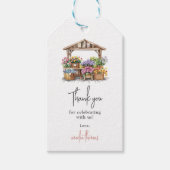 マーケットから消えた！ プレ花嫁のシャワー ギフトタグ (正面)