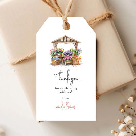 マーケットから消えた！ プレ花嫁のシャワー ギフトタグ