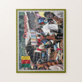 マーケットカメルーン –  ジグソーパズル (縦)