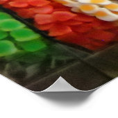 マーケットキャンディースイーツバルセロナスペイン ポスター (角)