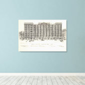 マーケットサウスサイドニューモンゴメリー&アニー キャンバスプリント (インサイチュ (ウッドフロア))