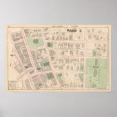 マーケットスクエアブラウンユニバーシティコートハウス ポスター (正面)