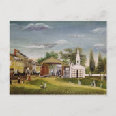 マーケットスクエア、ペンシルバニア州ゲルマンタウン ポストカード (正面)