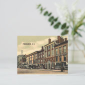 マーケットスクエア,ポーツマス, NH, c1905 ポストカード (スタンド正面)