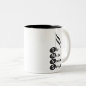 マーケットストリート33番地の歌手-マグ ツートーンマグカップ (正面右)