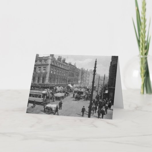 マーケットストリート33番地、マンチェスター、c.1910 カード (正面)