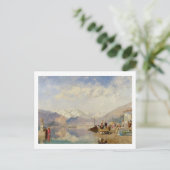 マーケットデーのラゴマッジョーレの思い出 ポストカード (スタンド正面)