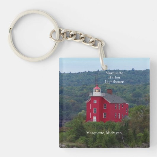 マーケットハーバーライトハウスキーチェーン キーホルダー (正面)