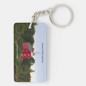 マーケットハーバーライトハウス長方形キーチェーン キーホルダー (裏面)