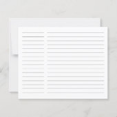 マーケットフラワーショップブライダルシャワーレシピ (裏面)