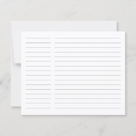 マーケットフラワーショップブライダルシャワーレシピ (裏面)