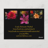 マーケットフラワーズII ポストカード (裏面)