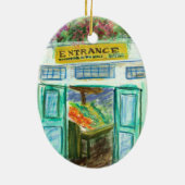 マーケットプレイスエントランスオーナメント（パイクプレイスシアトル） セラミックオーナメント (裏面)