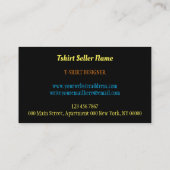 マーケットプレイス熱転写ビニールアパレル 名刺 (裏面)