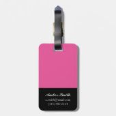 マーケットモチーフII ラゲッジタグ (裏面縦)