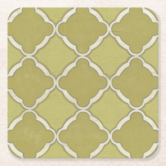 マーケットモチーフIX スクエアペーパーコースター (正面)