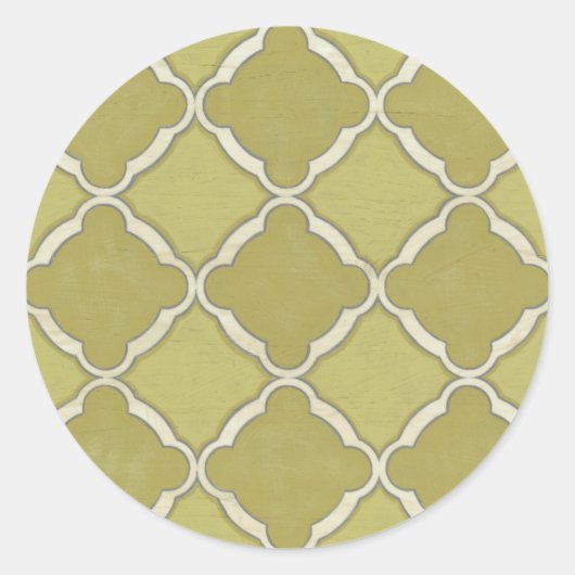 マーケットモチーフIX ラウンドシール (正面)