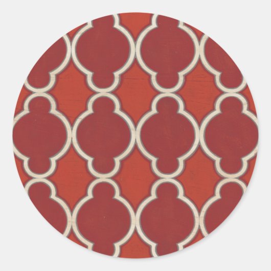 マーケットモチーフVII ラウンドシール (正面)