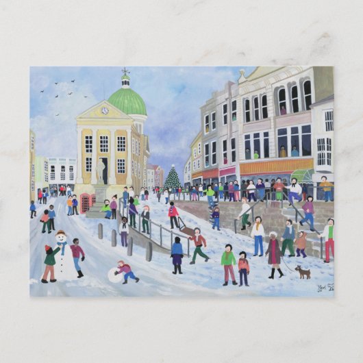 マーケットユダヤ通りペンザンス ポストカード (正面)