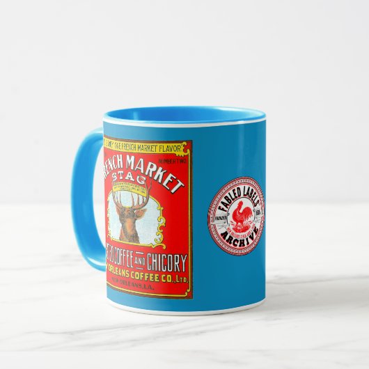 マーケッフランスのトのローストコーヒーとチコリー マグカップ (正面左)