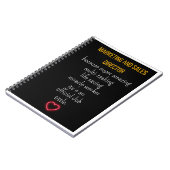 マーケティングおよびセールス・ディレクター ノートブック (左側)