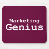 マーケティングの天才ギフト マウスパッド (正面)