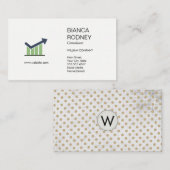 マーケティングコンサルティング | バーグラフ分析ドット 名刺 (正面/裏面)