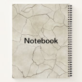 マーケティングノート広告：のスパイラルノートブック ノートブック (裏面)