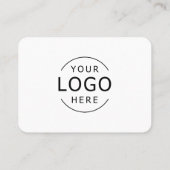 マーケティングパッケージ挿入ビジネスサンキューカード 名刺 (裏面)