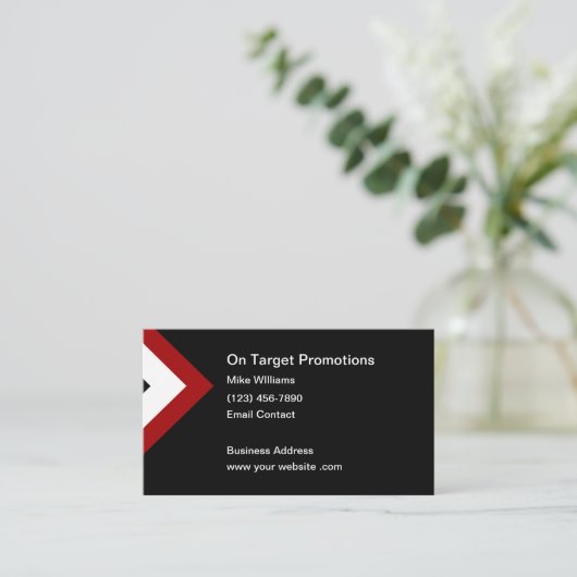 マーケティングプロフェッショナル名刺 名刺 (スタンド正面)