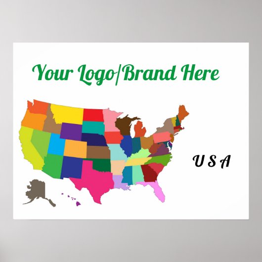 マーケティングプロモーションのカスタマイズ可能なポスター ポスター (正面)