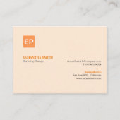 マーケティングマネージャーOrange Mighty 名刺 (正面)