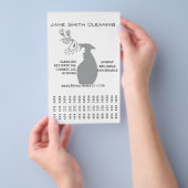 マーケティング催涙トレンディーモダン噴霧ボトル チラシ (ハンドル)