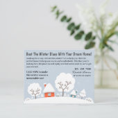 マーケティング又は農業冬実在財団 シーズンポストカード (スタンド正面)