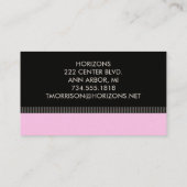 マーケティング取締役名刺 名刺 (裏面)