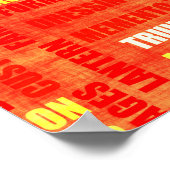 マーケティング広告としてのハロウィーンの背景 ポスター (角)