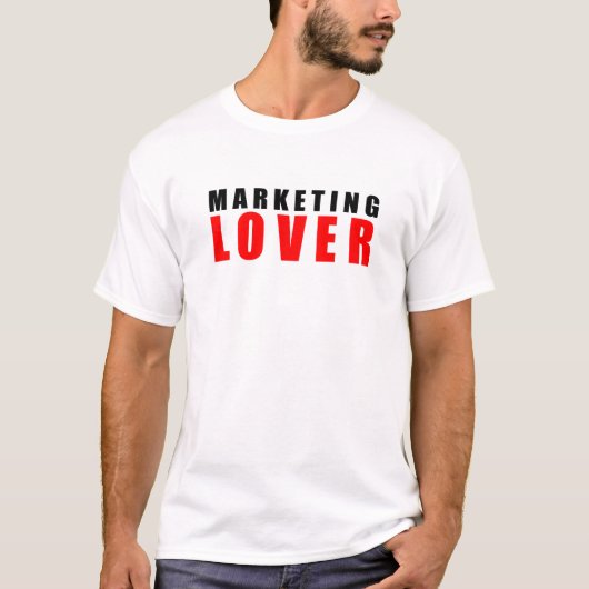 マーケティング愛好家 Tシャツ (正面)