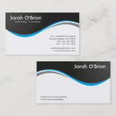 マーケティング・コンサルタント-名刺 名刺 (正面/裏面)