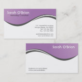 マーケティング・コンサルタント-名刺 名刺 (正面/裏面)