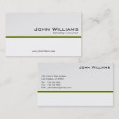 マーケティング・コンサルタント-名刺 名刺 (正面/裏面)