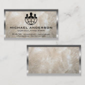 マーケティング | 売上 | コンサルティングロ企業のゴ 名刺 (正面/裏面)