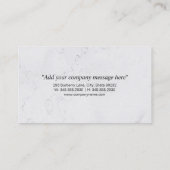 マーケティング |大理石 |エグゼクティブ 名刺 (裏面)