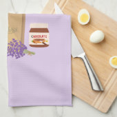 マーケフランスのットラベンダー キッチンタオル (四つ折り)