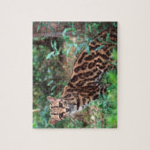 マーゲイ, Leopardus wiedi, メキシコ原産の ジグソーパズル (縦)